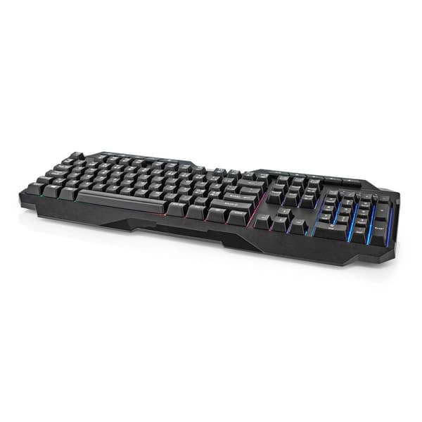 XJ-Langallinen pelinäppäimistö | USB Type-A | Kalvonäppäimet | LED | QWERTY | ND-asettelu | USB-virta | Virtajohdon pituus: 1,30 m | Multimedia