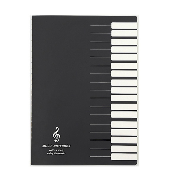 XJ-Five Lines Musik Notesbog Musik Tab Staff Nodebog
