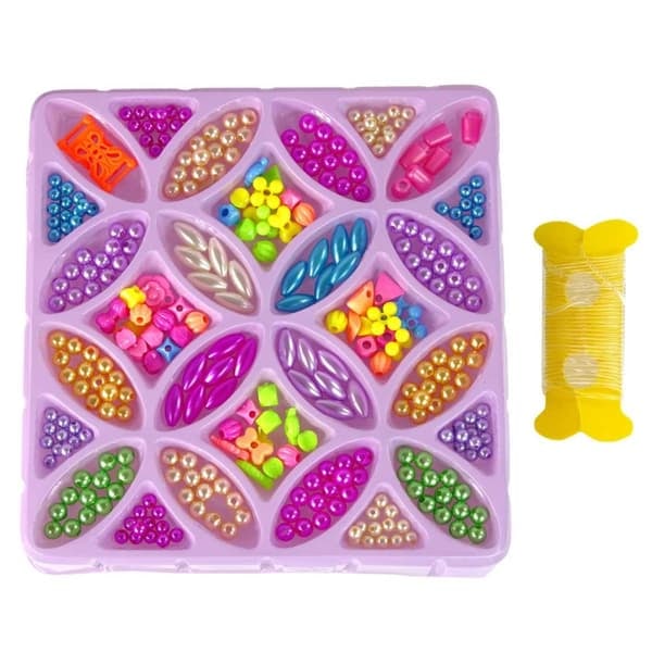 XJ-Fletninger med Perler til Børn | DIY Hårpyntssæt