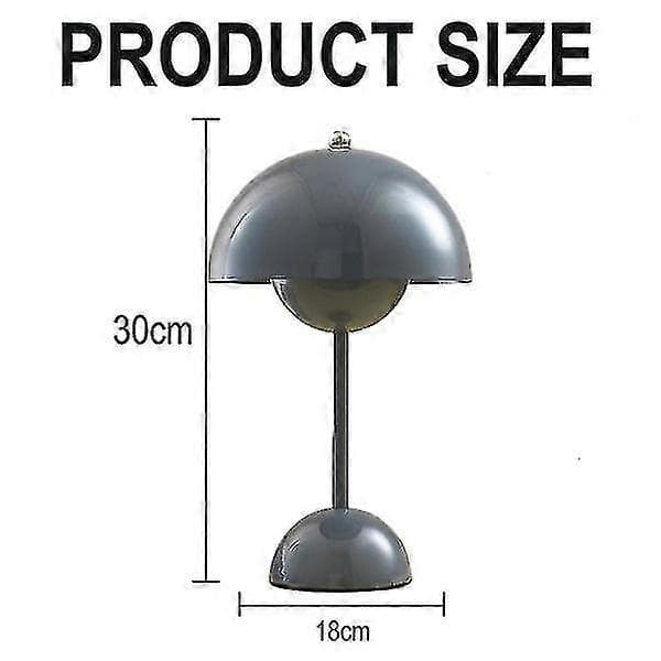 Table Lamp, Eye-Caring LED Flower Pot Table Lamp Portable for School Lime Blue