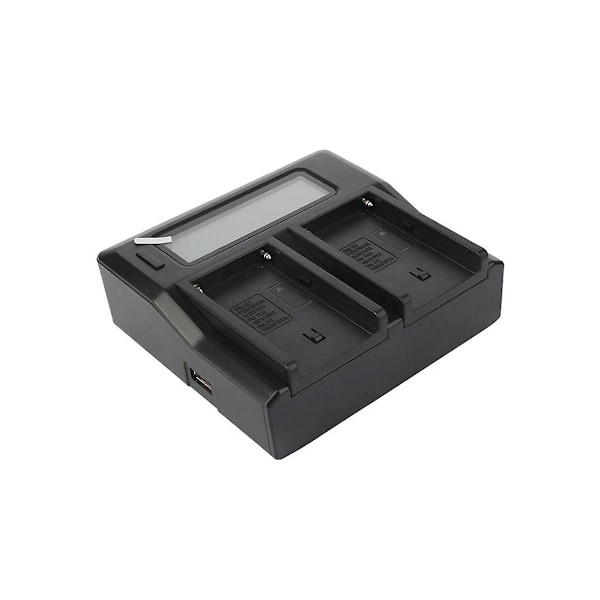 XJ-F970 Kamerabatteriladdare Smart Digital Laddare För Np-f770 F750 F550 F960 Fyllnadsljus Batteri Dou