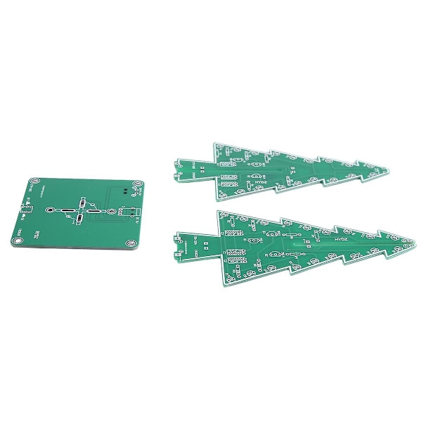 XJ-7 Färger Julgran Elektronisk Praktik DIY Kit Multifunktionell Färgglad Stereoskopisk Led Fl
