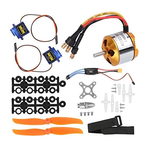 XJ-2212 1400kv Motor+8060 Propeller+sg90 9g Servo+30a Xt60 Esc Rc Helikopter Tillbehör För Rc Quadcopter