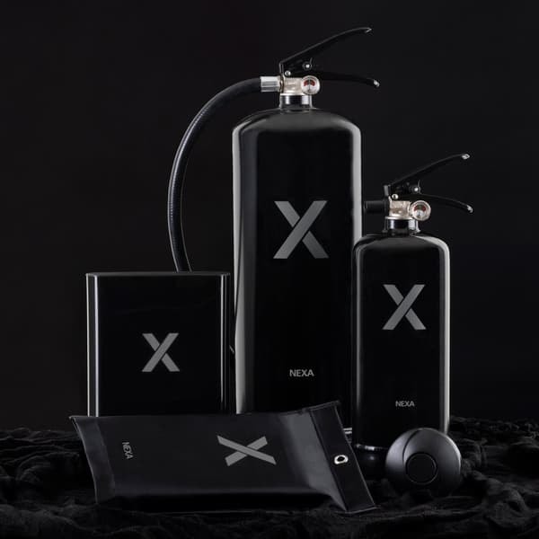 XJ-DLSA-866/LL Optisk brandalarm med indbygget batteri 10 år Sort
