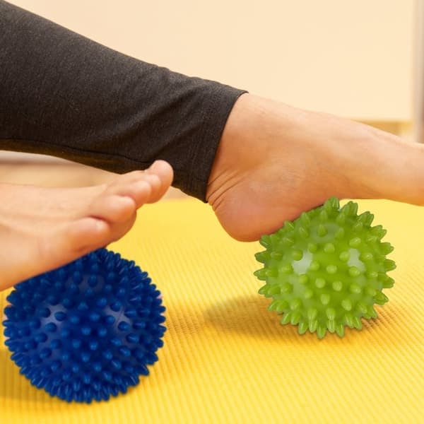 XJ-Balancepude med 2 massagebolde