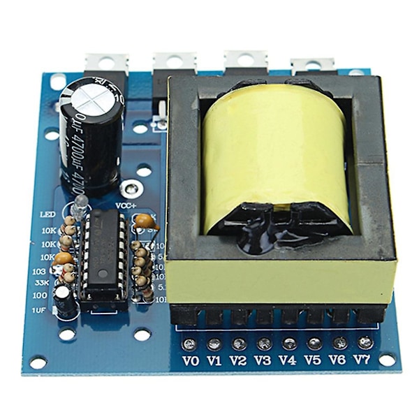 XJ-Dc 12V Till AC 220V 380V 500W Inverter Boost Board Transformator Ström Bilomvandlare Modul