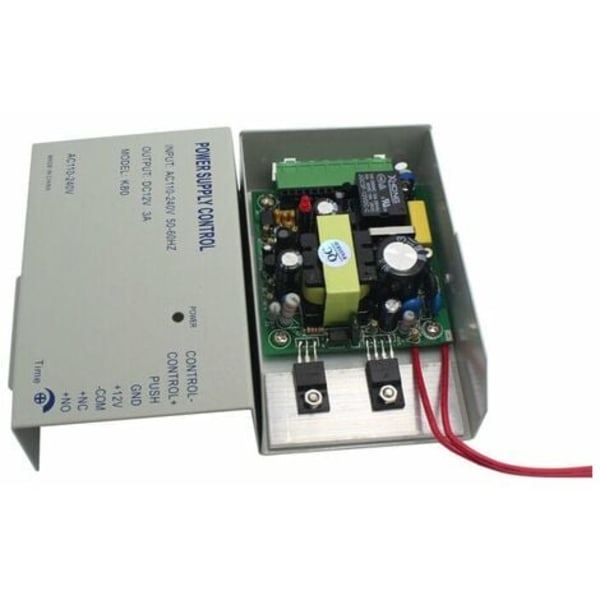 KZQ AC 110-240V til DC12v 3A 36w Strømforsyning Kontrol til Dør Adgangskontrol System Strømforsyning