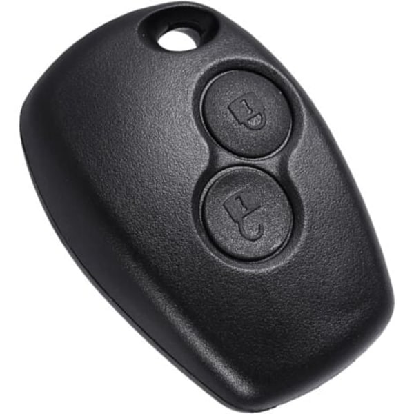 Nøglehus 2 Knapper uden Blad Kompatibel med Renault Clio 3, Twingo 2, Master 3, Kangoo 2