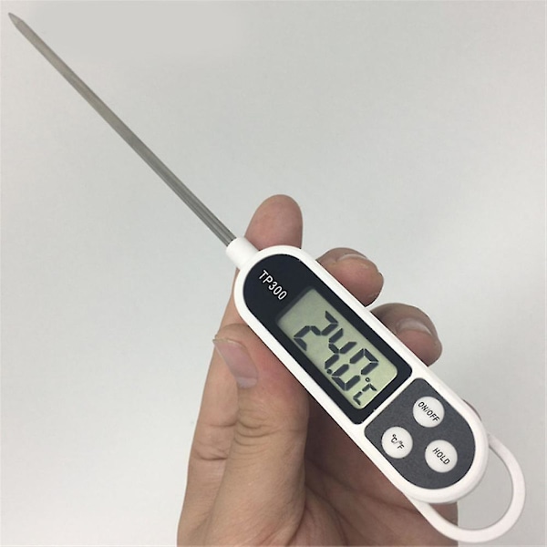 XJ-2 st elektronisk digital termometer termostat temperaturmätare 2s uppdatering med sond svart
