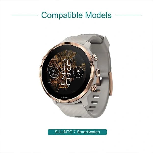 Magnetisk USB-oplader til Suunto 7 Smartwatch[pl]