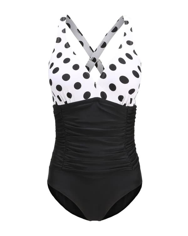 Women's Ruched Tummy Control Swimsuit