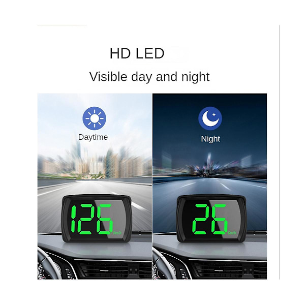 XJ-Hud GPS Speedometer Digital Hastighedsmåler Til Lastbiler, USB Kabel Installation Præcise Opdateringer