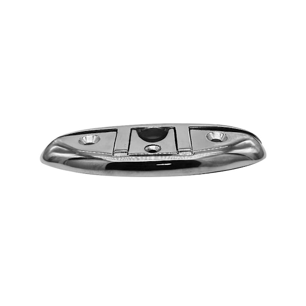 XJ-6 Tommer Marine Grade Båd Rustfrit Stål 316 Sammenklappelig Trækklampe Dock Dæk Hardware Wire Reb Klampe