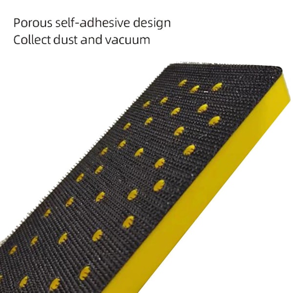 XJ-Torrslipbricka Rektangulär Slipkortschassi Pneumatisk Torrslipskiva Pneumatiskt Sandpapper
