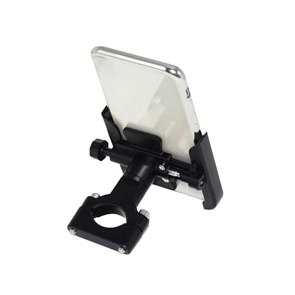 XJ-For Pcx 125 Pcx 160 Pcx 150 Moottoripyörätarvikkeet Cnc Ohjaustangon Matkapuhelimen Gps-teline Musta