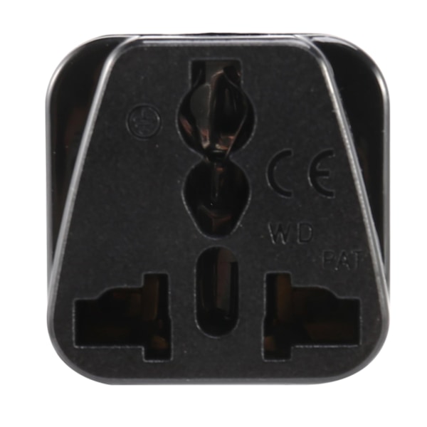 XJ-Iec 320 C14 til Universal Hun Strømadapter AC Strømstik, Sort