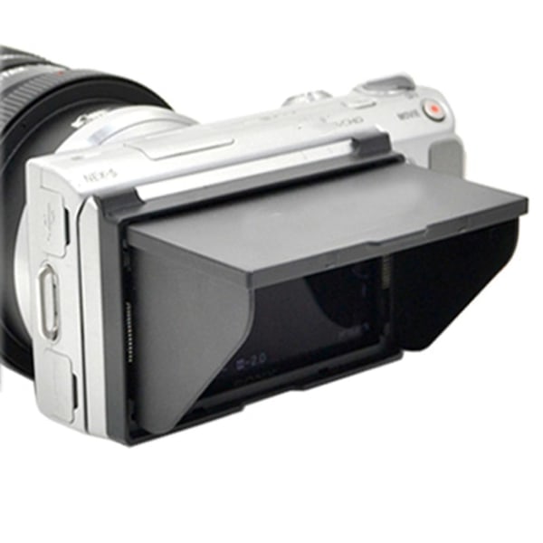 LCD-skärmskydd Solskyddsskärm Skydd Nex-3 Nex-5 Nex-c3 Kamera Utomhustillbehör