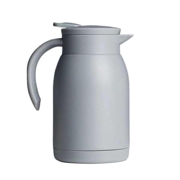 900ML Termospullo Tyhjiövedenkeitin HARMAA Grey[XJ]