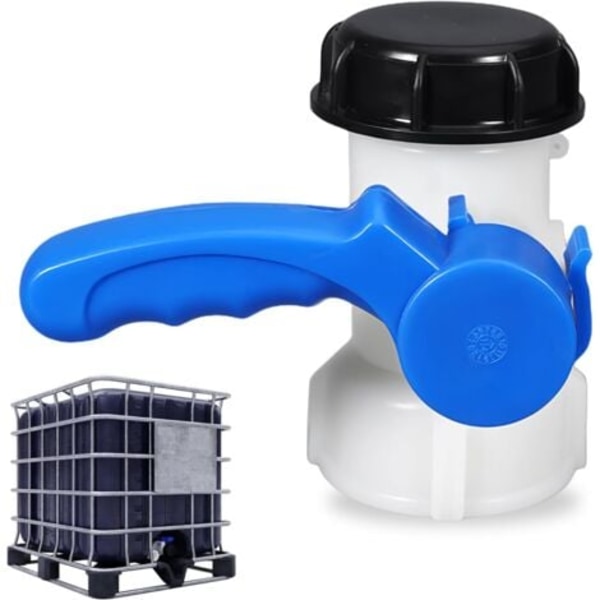 IBC Tank Adapter, Universal IBC Adapter, IBC Adapter, IBC Tankhane Universal Adapter DN50 75MM til Aftapningshane, til Regnvandstank, Regnvandsbeholder