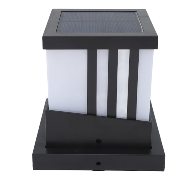 XJ-Utendørs Vanntett Solcelle Stolpelys LED Solcellelampe Stolpelys Dekorativ Hage Landskapslampe 3 Fargetemperatur 3000K 4000K 6000K  (ZYH)