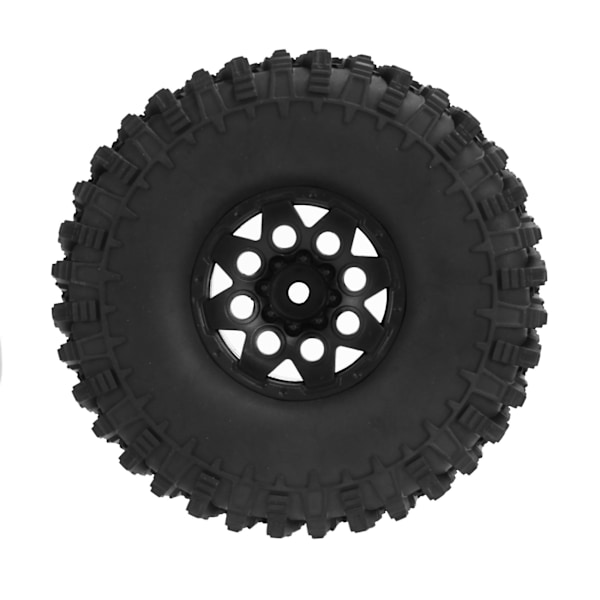 XJ-4 stk. 120 mm 1.9 Beadlock Fælgsæt med Dæk til 1/10 Rc Crawler Bil Traxxas Trx4 Rc4wd D90 Axial Scx