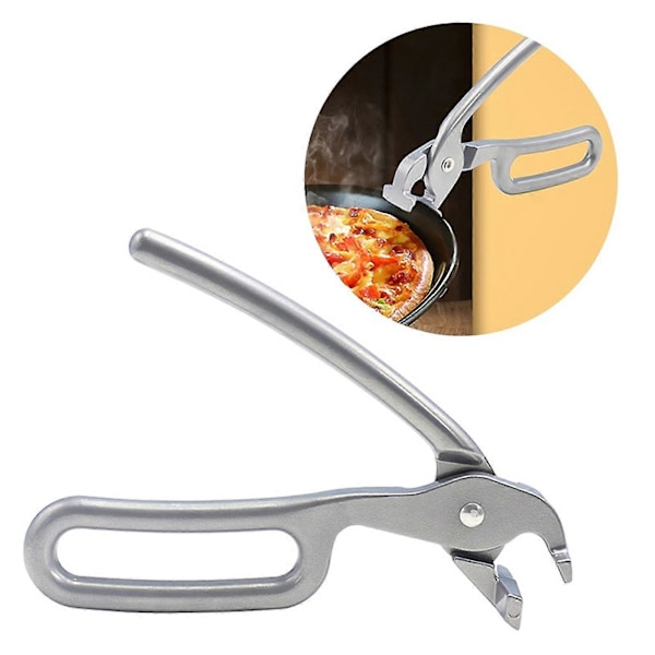 XJ-Anti-skållnings Pizzapangripare i Tung Aluminiumlegering Klämmor Tång Bakverktyg (YJD)