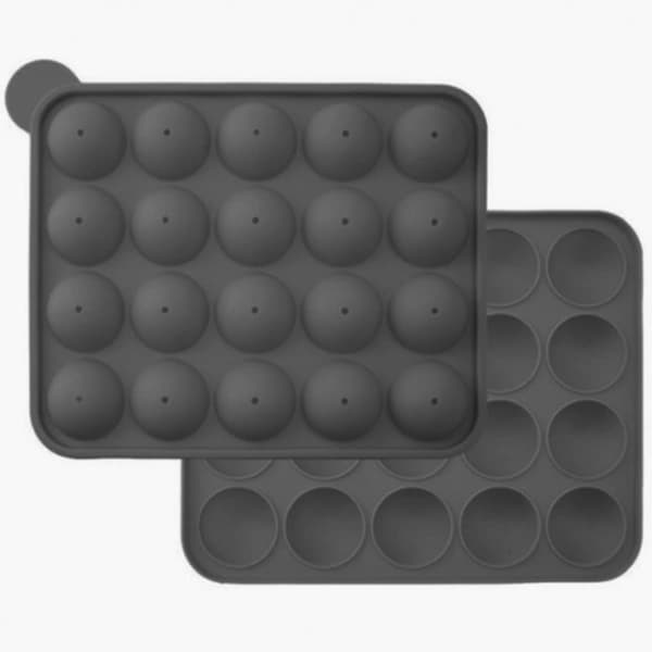 Silikonform Cakepops med 20 pinner | Kaker og Klubber[pl]