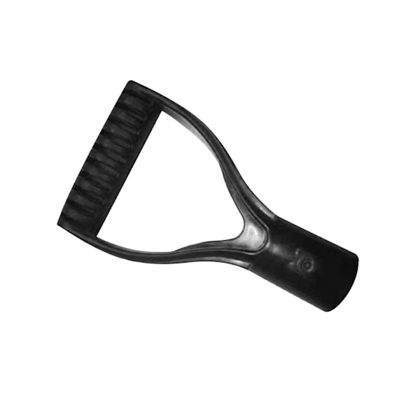 Spade Handle Y Handle Replacement Handle for Shovel for Garden Tools Black 9.5cmx18cm