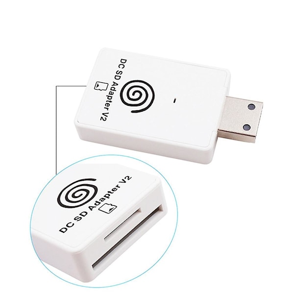 XJ-Sd/tf Kort Adapter Leser For Dreamcast Og Cd Med Dreamshell Boot Loader Les Spill For Dc Dreamc