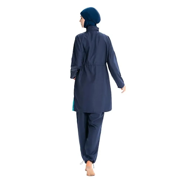 Dame Muslimsk Beskeden Badetøj Hijab Badedragt Kvinde Svømmedragt Cover Ups Burkini Til Kvinde Islamisk Langærmet Bade Svømning