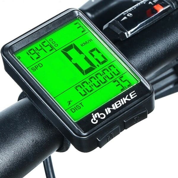Radio trådløs SYKKEL TACHO sykkelcomputer speedometer multifunksjonell trådløs