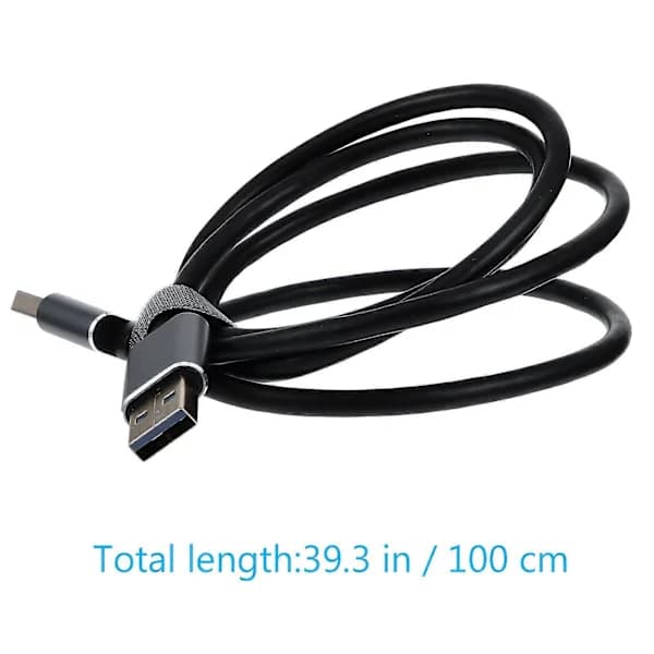 【xj】USB 3.0 Kabel USB Han til Han Kabel Dobbeltende USB Ledning Datakabel til Computer