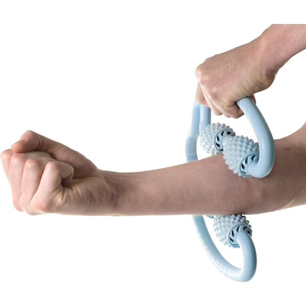 XJ-Manuell muskelrulle, massagerulle, muskelavslappnare, axelmuskelavslappnare, manuell rullmassage