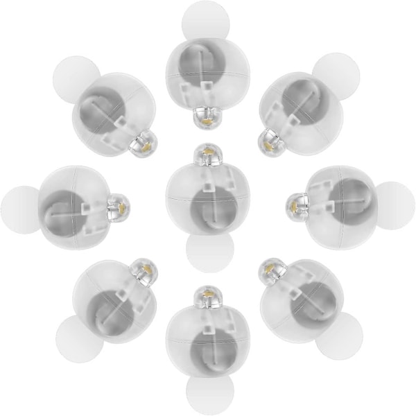 XJ-100 stk Mini LED-balloner til julekugle, Halloween-lanterner (YJD)