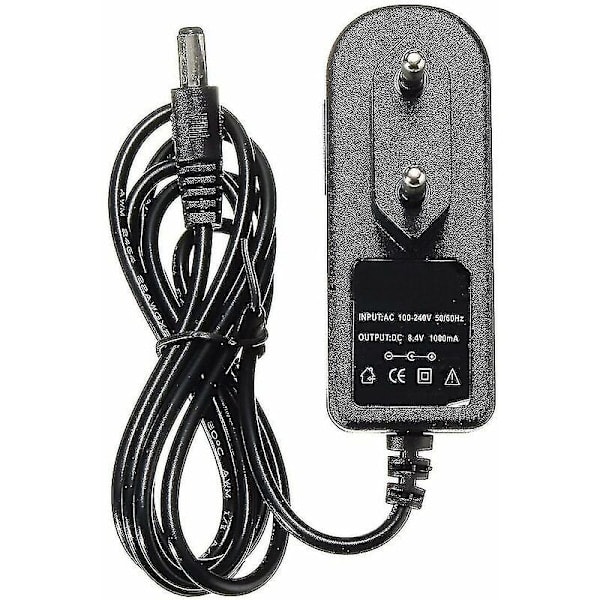 8.4V 1A Smart Laddare för 7.4V 7.2V Li-ion Li-po Batteri Auto-stopp (FMY)