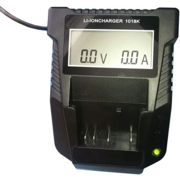 1018K 3A Erstatningslader for Bosch 14.4V-18V Litiumbatteri Hurtiglader med LED for Bosch 14.4V 18V BAT609 BAT609G BAT618 BAT618G BAT614 BAT61