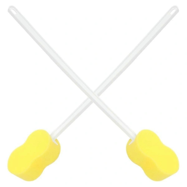 Shower Sponge with Long Handle for Effective Back Cleaning