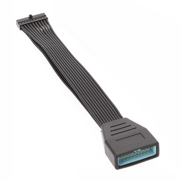 XJ-2kpl Emolevyn USB 3.0 20-nastainen naaras - USB 3.0 20-nastainen uros jatkokaapeli - 15cm