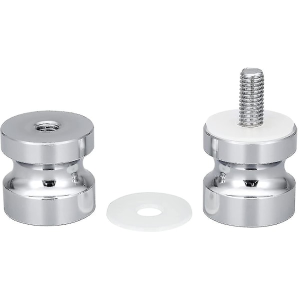 XJ-Dusjdørhåndtak i aluminiumslegering, Knotter, Spor, Håndtak Knotter for Bad