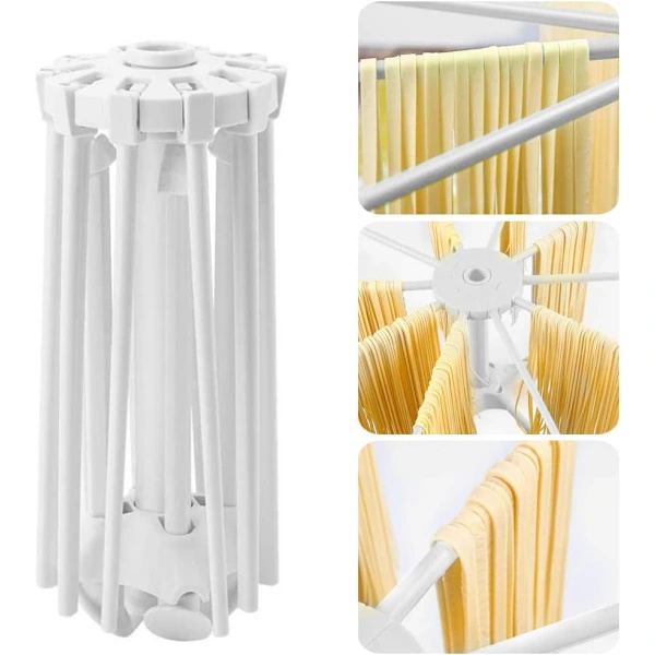 Bærbart tørrestativ til frisk pasta