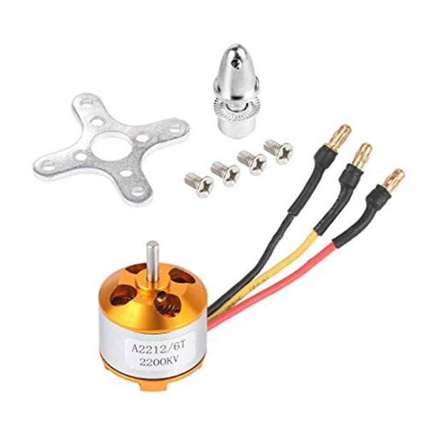 XJ-4 stk 2212 2200kv Børsteløs Motor Med Fester 6t For Diy Rc Fly Aircraft Multi-copter Quadcopter