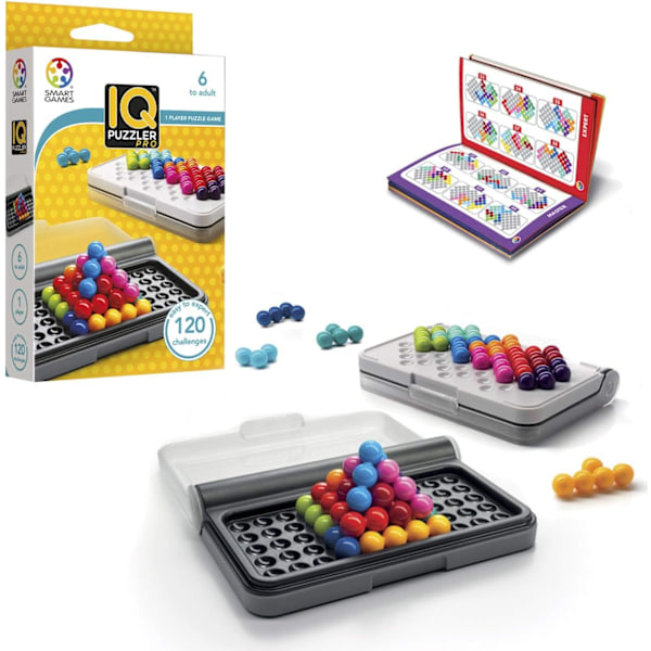 XJ-IQ Puzzler Pro, Pusselspel med 120 utmaningar, 3 spellägen, 8+ år
