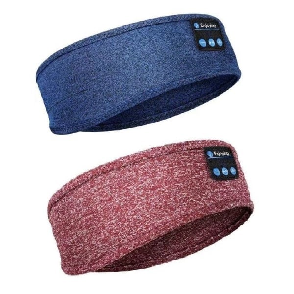 XJ-Trådløse hodetelefoner bluetooth 5.0 sovehodetelefoner sportshodetelefoner søvnhodetelefoner sport pannebånd øyemaske hodetelefoner usb
