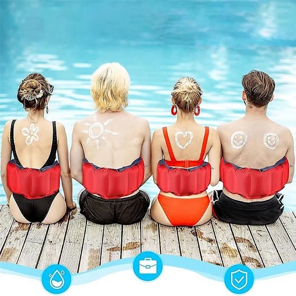 {xjxj}Svømmebælte Pool Flydebælte Taljebælte Flydebælte Til Voksne Justerbart Flydende Bælte Svømmetræning