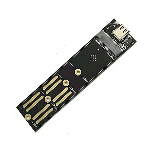 XJ-M2 Solid-state Drive Adapter Nvme/ngff Dubbelprotokoll Till Usb 3.1 Sata Pcie Extern Läsare Adapter C