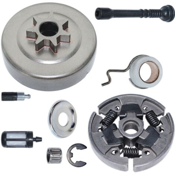 3/8\" tandhjul og koblingssæt til STIHL 017 018 MS170 MS180 021 023 025 MS210 MS230 MS250