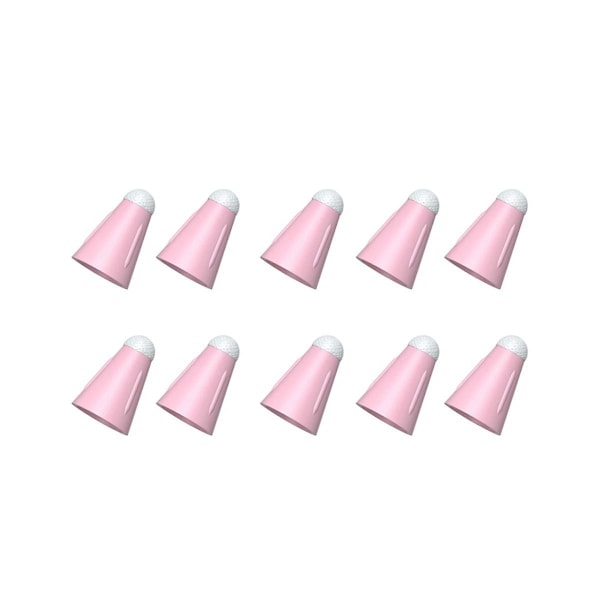 XJ-For 1/2:a 10 st Silikon Ersättning Pennspetsar Skydd Pekskärm Stylus Penna Fodral Spets, rosa