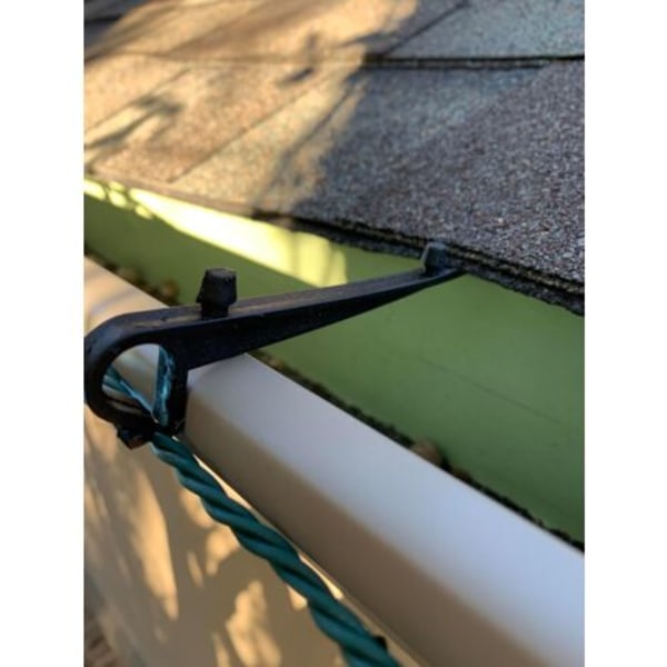 Plast Takrennerister - 4 Ruller 15cm x 6m, 60 Klips Monteringskroker, Beskyttende Netting for å Hindre Nedfallne Blader i Nedløpsrør
