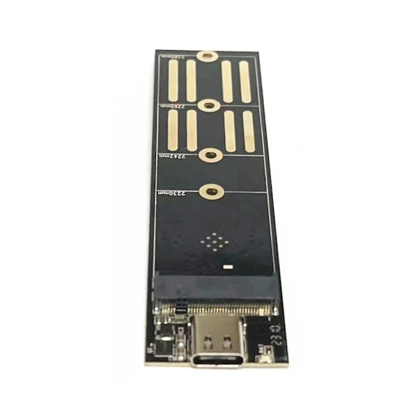 XJ-M2 Solid-state Drive Adapter Nvme/ngff Dubbelprotokoll Till Usb 3.1 Sata Pcie Extern Läsare Adapter C