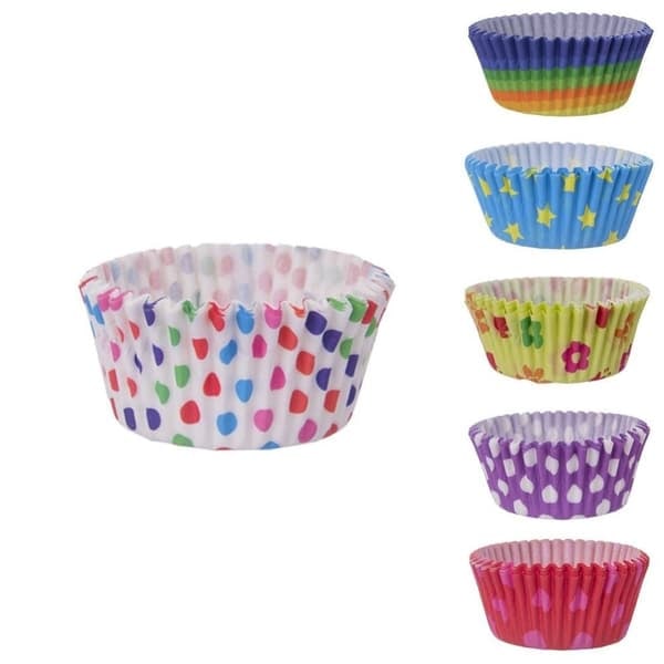 XJ-Muffinsformer 200-pakning: Perfekt for mini-cupcakes og konfekt
